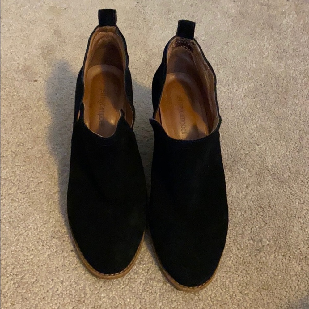 Jeffery Campbell Black Booties